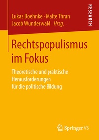 Abbildung von: Rechtspopulismus im Fokus - Springer VS