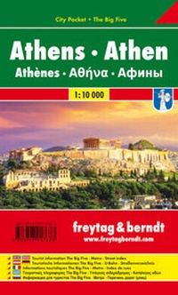 Abbildung von: Athen, Stadtplan 1:10.000, City Pocket + The Big Five - Freytag-Berndt und ARTARIA