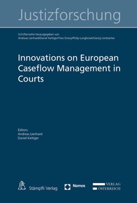 Enlarge image Cover: Innovations on European Caseflow Management in Courts - Stämpfli Verlag AG