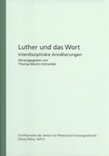 Cover: Luther und das Wort - Habelt, R