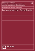 Cover: Formwandel der Demokratie - Nomos