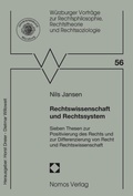 Cover: Rechtswissenschaft und Rechtssystem - Nomos
