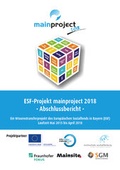 Cover: ESF-Projekt mainproject 2018 - IMI-Verlag