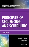Cover: Principles of Sequencing and Scheduling - Wiley