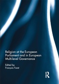 Cover: Religion at the European Parliament and in European multi-level governance - Routledge