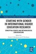 Cover: Starting with Gender in International Higher Education Research - Routledge