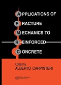 Cover: Applications of Fracture Mechanics to Reinforced Concrete - CRC Press