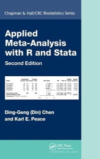 Enlarge image Cover: Applied Meta-Analysis with R and Stata - Chapman & Hall/CRC