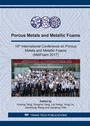 Cover: Porous Metals and Metallic Foams - Trans Tech Publications Ltd