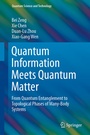 Cover: Quantum Information Meets Quantum Matter - Springer