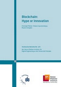 Abbildung von: Blockchain - Universitätsverlag Potsdam