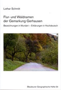Cover: Flur- und Waldnamen der Gemarkung Gerhausen - denkhaus Verlag