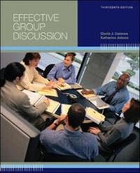 Enlarge image Cover: Effective Group Discussion: Theory and Practice - McGraw-Hill Professional