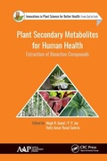 Cover: Plant Secondary Metabolites for Human Health - Apple Academic Press Inc.