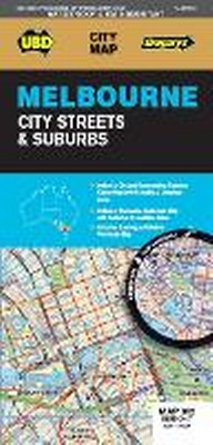 Abbildung von: Melbourne City Streets & Suburbs Map 362 7th ed (waterproof) - UBD Gregory's