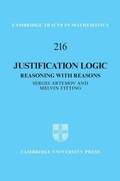 Cover: Justification Logic - Cambridge University Press