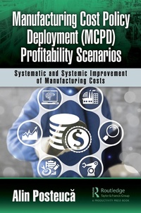 Abbildung von: Manufacturing Cost Policy Deployment (MCPD) Profitability Scenarios - Routledge
