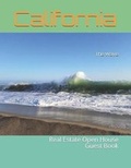 Cover: California Real Estate Open House Guest Book - Guest Book Girl