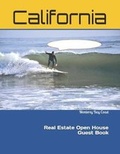Cover: California Real Estate Open House Guest Book - Guest Book Girl