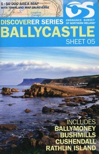 Abbildung von: OSNI Discoverer Series 1:50,000 - Sheet 05 Ballycastle - Ordnance Survey of Northern Ireland