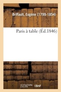Cover: Paris A Table - Hachette Livre - Bnf