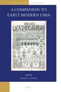 Cover: A Companion to Early Modern Lima - Brill