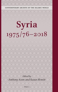 Enlarge image Cover: Syria 1975/76-2018 - Brill