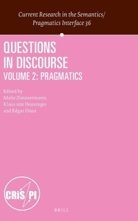 Enlarge image Cover: Questions in Discourse - Brill