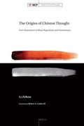 Cover: The Origins of Chinese Thought - Brill