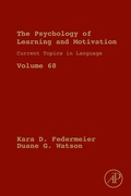 Cover: Current Topics in Language - Academic Press