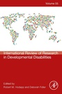 Cover: International Review of Research in Developmental Disabilities - Academic Press