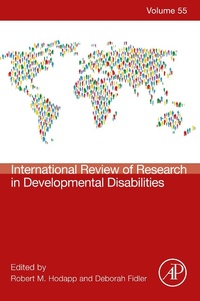 Enlarge image Cover: International Review of Research in Developmental Disabilities - Academic Press