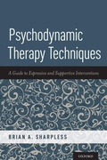 Cover: Psychodynamic Therapy Techniques - Oxford University Press Inc