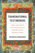 Cover: Transnational Testimonios - University of Washington Press