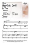 Cover: May Christ Dwell in You - Lorenz