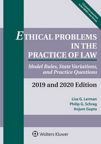 Enlarge image Cover: Ethical Problems in the Practice of Law - Wolters Kluwer Law & Business