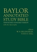 Cover: Baylor Annotated Study Bible - Baylor University Press
