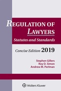 Cover: Regulation of Lawyers - Aspen Publishing