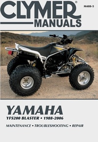 Abbildung von: Clymer Yamaha YSF200 Blaster ('88-'06) - Haynes Manuals Inc