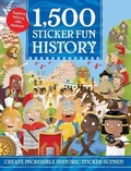 Cover: 1,500 Sticker Fun History - Silver Dolphin Books