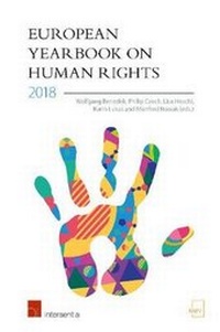 Enlarge image Cover: European Yearbook on Human Rights 2018 - Intersentia Ltd