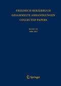 Cover: Gesammelte Abhandlungen - Collected Papers III - Springer