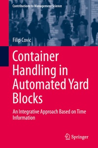 Abbildung von: Container Handling in Automated Yard Blocks - Springer