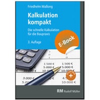 Abbildung von: Kalkulation kompakt - E-Book (PDF) - Rudolf Müller Verlag