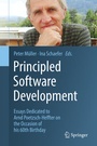 Cover: Principled Software Development - Springer