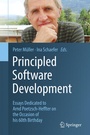 Cover: Principled Software Development - Springer