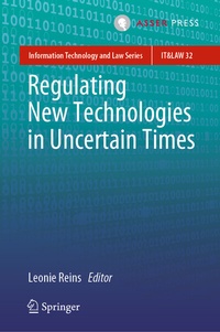 Abbildung von: Regulating New Technologies in Uncertain Times - T.M.C. Asser Press