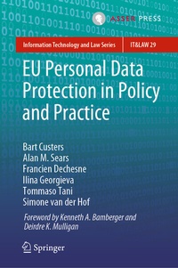 Abbildung von: EU Personal Data Protection in Policy and Practice - T.M.C. Asser Press