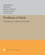 Cover: Problems of Style - Princeton University Press