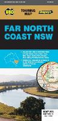 Abbildung von: Far North Coast NSW Map 296 14th ed - UBD Gregory's